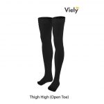 solution viely medical compression stockings product 11 pantyhose open toe black