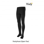 solution viely medical compression stockings product 7 thigh high open toe black